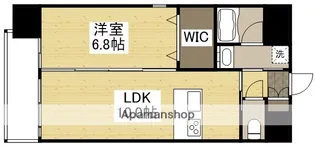 ハアラン高柳【10階】の間取り