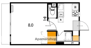 イースト207【1階】の間取り
