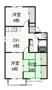 エルハイム【2階】の間取り
