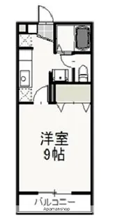 スリーサンズ【2階】の間取り
