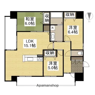 3LDKの間取り画像