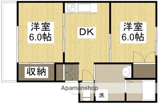 リバティ津高北館 C棟【1階】の間取り
