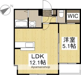 リバーサイド Y【2階】の間取り