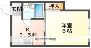 第二和久田ビル【1階】の間取り