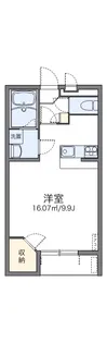レオネクストラモ フェリチタ【1階】の間取り