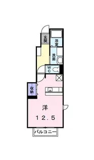 マーベラスK2【1階】の間取り