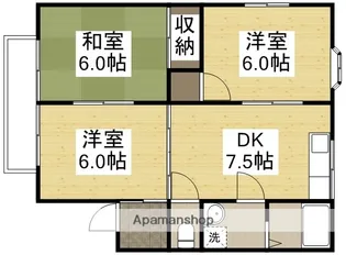 3DKの間取り画像