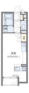 レオネクスト大田西館【2階】の間取り