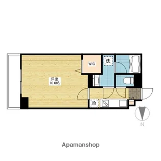 FRIEND COURT岡山医大東【8階】の間取り