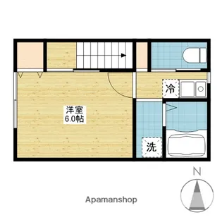 島田本町コーポ【2階】の間取り