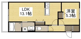 プレセアハイム【2階】の間取り