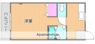 キャノピー【201号室】の間取り