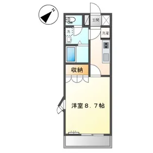 サンコート瀬戸 Ⅱ【2階】の間取り