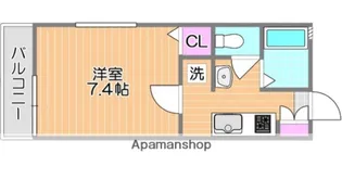 ボヌール西川原【1階】の間取り