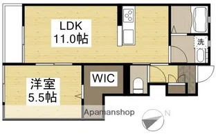 リバーサイド藤田 C棟【1階】の間取り