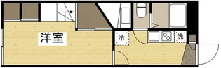 レオパレス鴨川【1階】の間取り