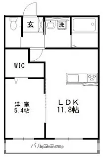 ウィズ・アネシス【2階】の間取り