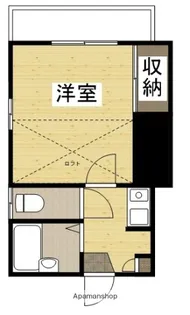 西川原第3レジデンス【205号室】の間取り
