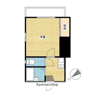 西川原第3レジデンス【1階】の間取り