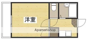 清輝橋第2レジデンス【105号室】の間取り