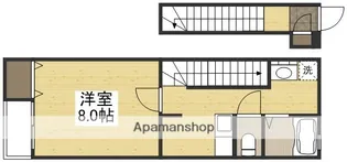 パシフィコノヴァ B棟【2階】の間取り