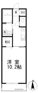 HARU MAISON【2階】の間取り