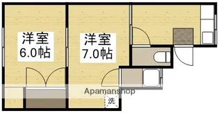 十日市アパート【1階】の間取り