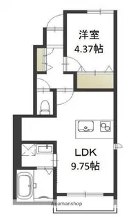 カーサ リヒト(CASA LICHT)【1階】の間取り
