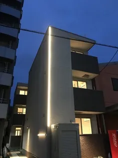 岡山県岡山市北区大供2丁目【アパート】の外観