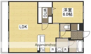 N・O桜と道【5階】の間取り