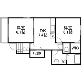 AIRA Ⅰ【1階】の間取り