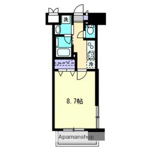 LE CUBE駅前町【1階】の間取り