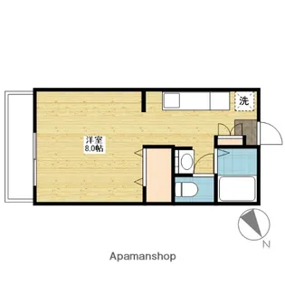 ブルームーン21【2階】の間取り