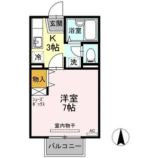 ナウ ビラージュ【2階】の間取り