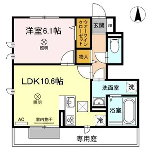 MA MAISON【1階】の間取り