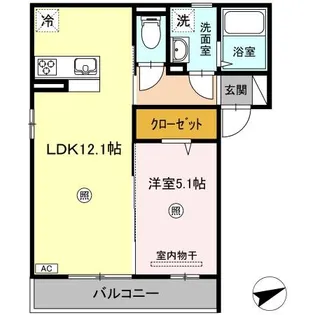 リンゴの家【3階】の間取り