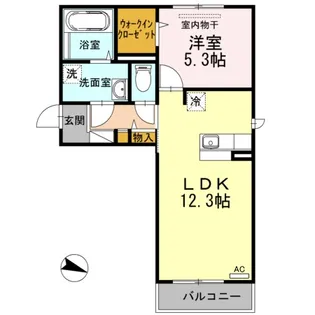 メナージュ【2階】の間取り