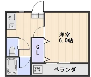 ル・クール瀬戸Ⅰ棟【3階】の間取り