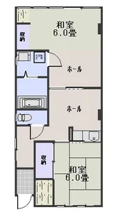 岡山県岡山市北区内山下2丁目【マンション】の間取り