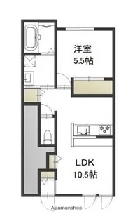 GRATIA(グラティア)【1階】の間取り