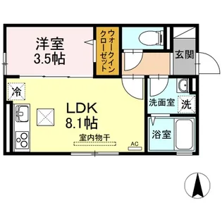 あかり【1階】の間取り