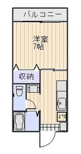 ディアスUⅠ【102号室】の間取り