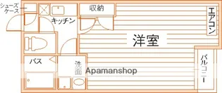クレフラスト中井町【1階】の間取り