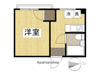 赤木ビル【3階】の間取り