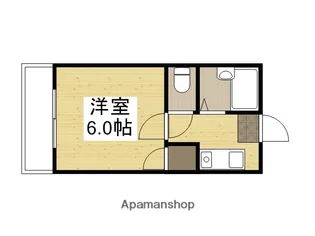 BRUNO原尾島【204号室】の間取り