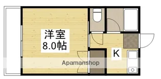 フローリッシュ神田Ⅱ【4階】の間取り