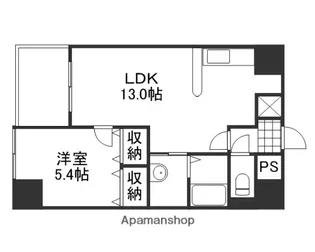 クレストシティ中井町【6階】の間取り