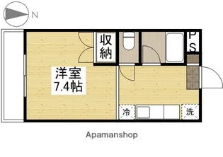 サンパレスイノウエ【2階】の間取り