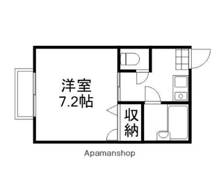 EXCEL COURT 南方【2階】の間取り