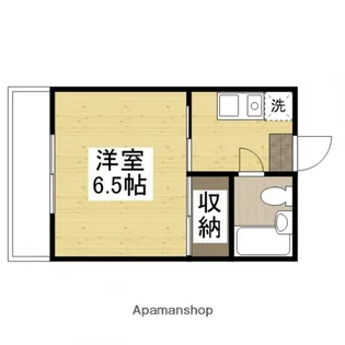 ドゥリーム浜【4階】の間取り